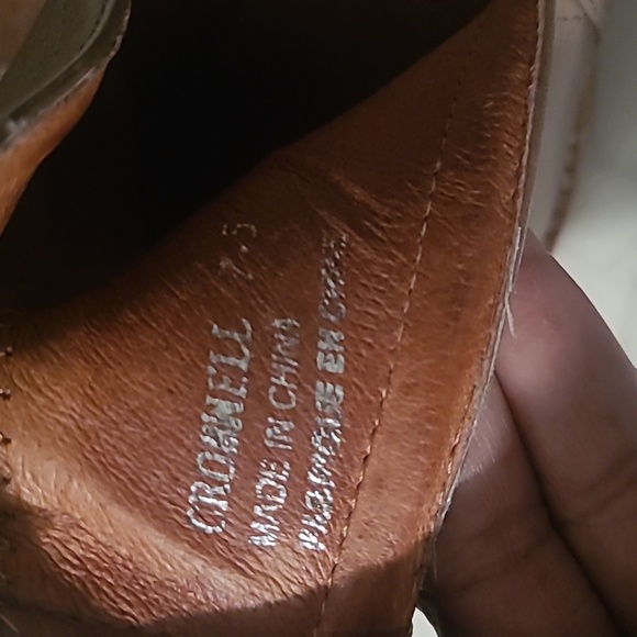 Jeffrey Campbell Cromwell Leather Ankle Boots Booties Sz 7.5 Brown Western Rodeo - Picture 10 of 16